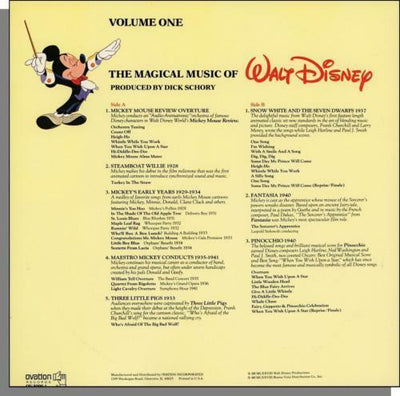 NEW The Magical Music of Walt Disney Records - 4 LP's Box Set of Movie Songs