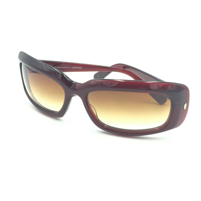 Oliver Peoples Ingenue SI Burgundy Sunglasses Brown Gradient Lens 62m