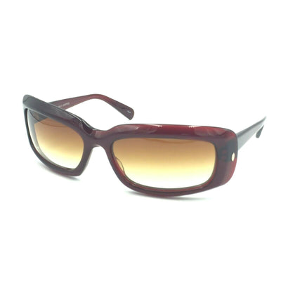 Oliver Peoples Ingenue SI Burgundy Sunglasses Brown Gradient Lens 62m