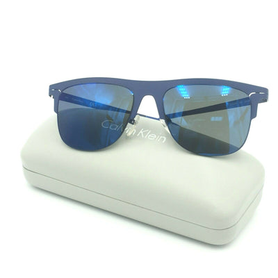 Calvin Klein CK2141S-403 Square Frame Sea Blue Sunglasses
