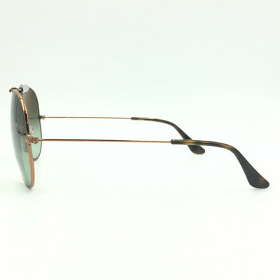 Ray-Ban RB3029 9002/A6 Outdoorsman II Bronze Sunglasses W/ Green Gradient Lens