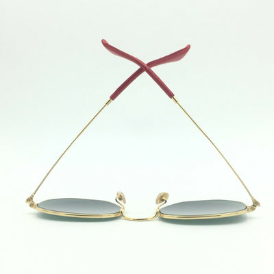 Ray-Ban RB3548-N-M F008/31 Scuderia Ferrari Gold Sunglasses W/Green Classic Lens