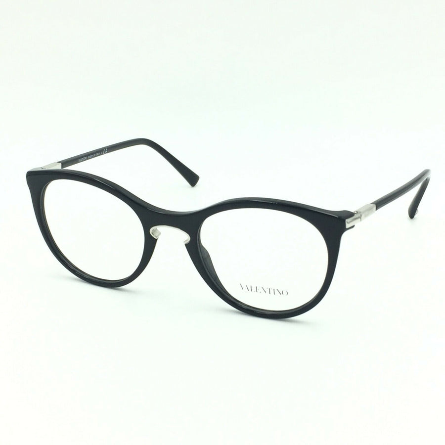 Valentino VA 3002 5001 Round Black Eyeglasses Size: 49mm