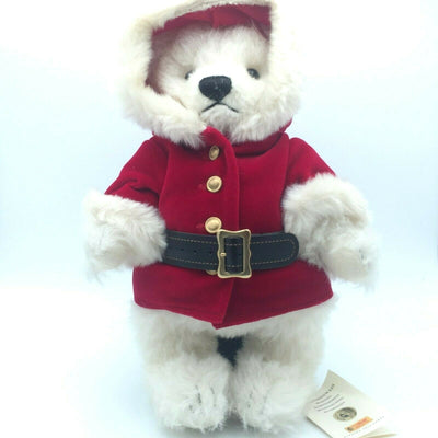STEIFF COLLECTIBLE CLASSIC OLIVER BEAR ANTIQUE GRAY MOHAIR LTD EDT SQUEAKER NEW