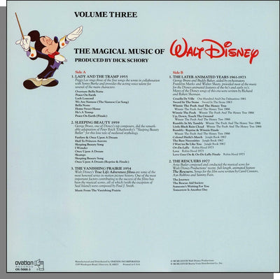 NEW The Magical Music of Walt Disney Records - 4 LP's Box Set of Movie Songs