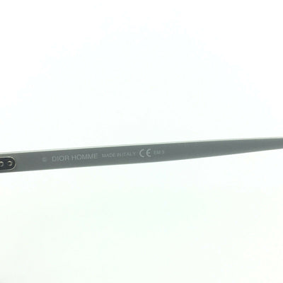 New Dior Homme Blacktie 177S FB8WJ Square Black Sunglasses W/ Gray Polarized  Le