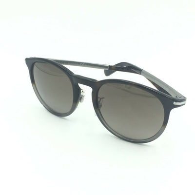 Gucci GG1125/F/S M07S9 Round Brown Silver Sunglasses