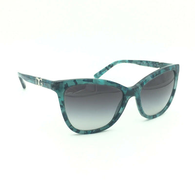 Dolce & Gabbana DG4193M 2911/8G Cat Eye Turquoise Sunglasses