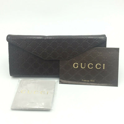 Gucci GG1125/F/S M07S9 Round Brown Silver Sunglasses