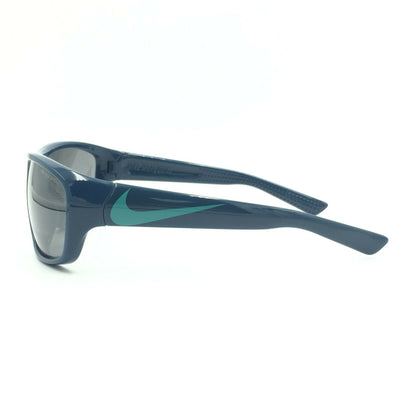 Nike Mercurial EV0887 403 Sport Teal Blue Sunglasses W/ Silver Mirrored Lenses