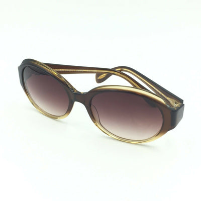 Oliver Peoples Twenty Years Merce Deb Brown Sunglasses Brown Gradient Lens 55mm