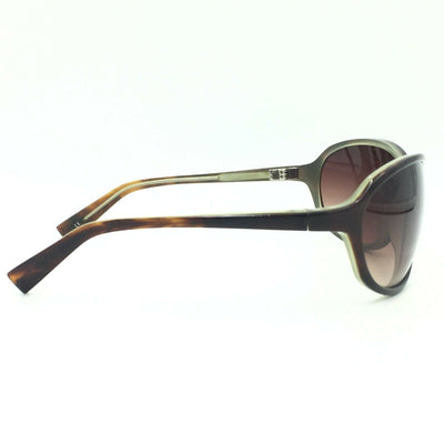 Oliver Peoples BB H Brown Green Sunglasses W/ Brown Gradient Lens 66mm