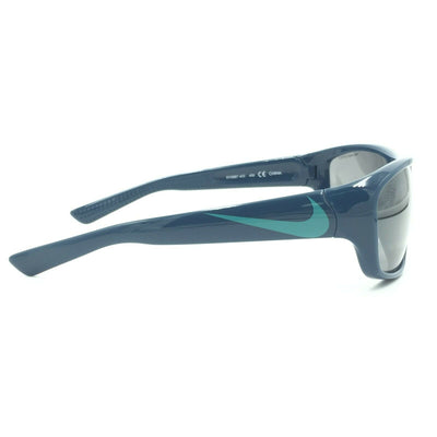 Nike Mercurial EV0887 403 Sport Teal Blue Sunglasses W/ Silver Mirrored Lenses