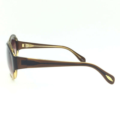 Oliver Peoples Twenty Years Merce Deb Brown Sunglasses Brown Gradient Lens 55mm