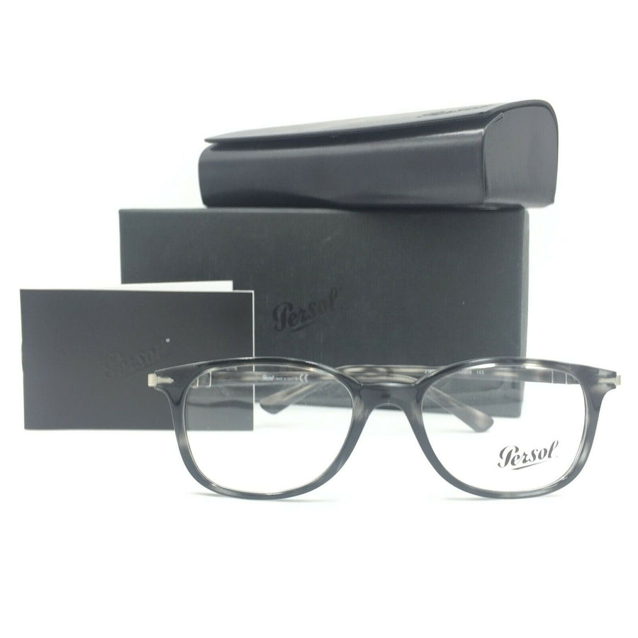 Persol 3183-V 1053 Square Havana Gray Eyeglasses