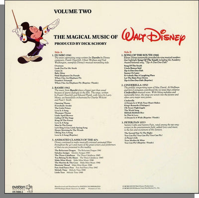 NEW The Magical Music of Walt Disney Records - 4 LP's Box Set of Movie Songs