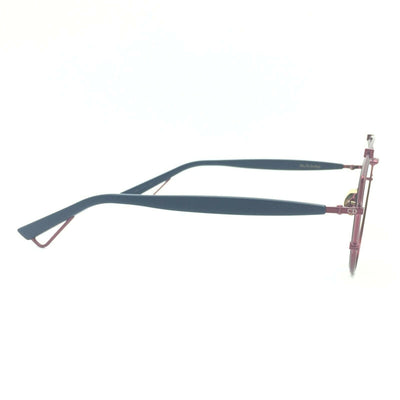 Dior Technologic TVHMJ Pilot Ruby Pink Matte Sunglasses W/ Pink Mirrored Lens