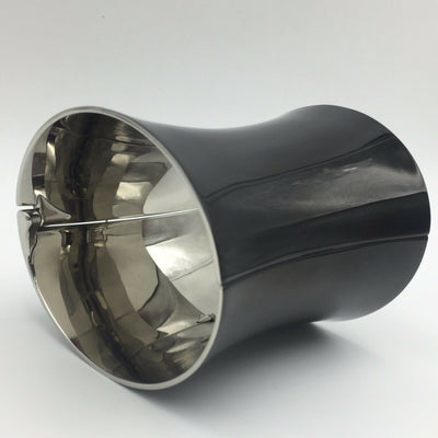 Calvin Klein Ellipse KJ03DB31010S Black Wide Cuff Bangle Bracelet size:7 1/4 in