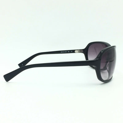 Oliver Peoples BB BK Shiny Black Sunglasses W/ Gray Gradient Lens 66mm
