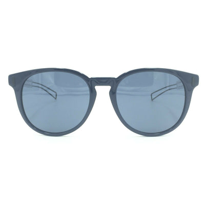 Dior Homme Blacktie206S CJ272 Round Navy Blue Sunglasses W/ Gray Lens 54mm