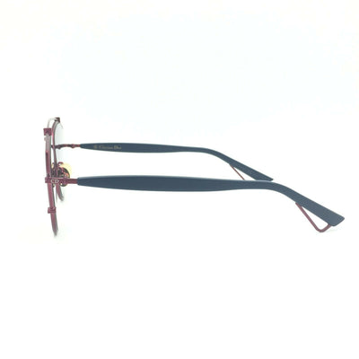 Dior Technologic TVHMJ Pilot Ruby Pink Matte Sunglasses W/ Pink Mirrored Lens