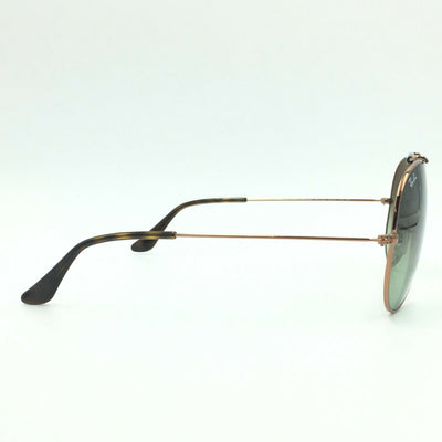 Ray-Ban RB3029 9002/A6 Outdoorsman II Bronze Sunglasses W/ Green Gradient Lens