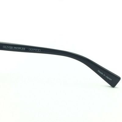 Oliver Peoples BB BK Shiny Black Sunglasses W/ Gray Gradient Lens 66mm