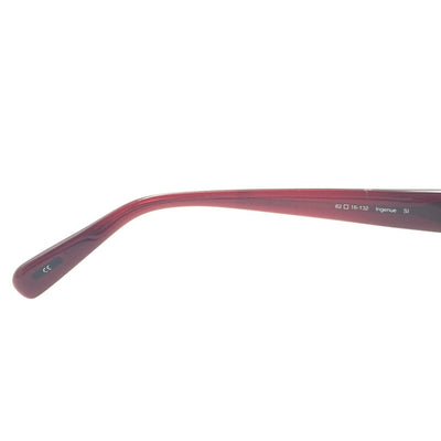 Oliver Peoples Ingenue SI Burgundy Sunglasses Brown Gradient Lens 62m