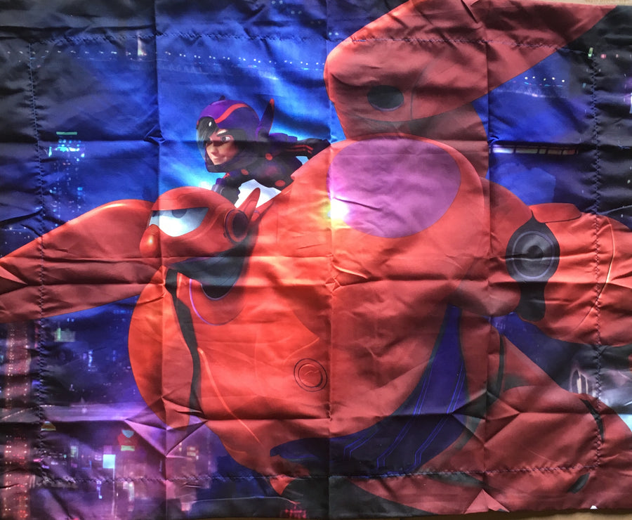 Big Hero 6 Flying Hero- Standard Pillow Sham