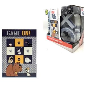 The Secret Life of Pets - Tic Tac Toe Game Rug + Game Pieces 31.5x44in