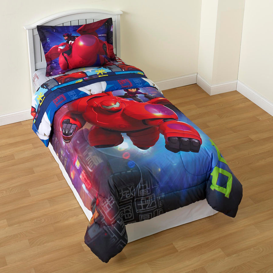 Big Hero 6 Microfiber Twin Comforter 64x86in